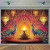 2D Backdrop for "Diwali" Celebrations, Festival of Lights & Hindu Holiday Events