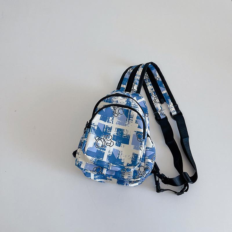 Trendy 2024 Children's Chest Bag Stylish Boys And Girls Crossbody Waterproof Backpack