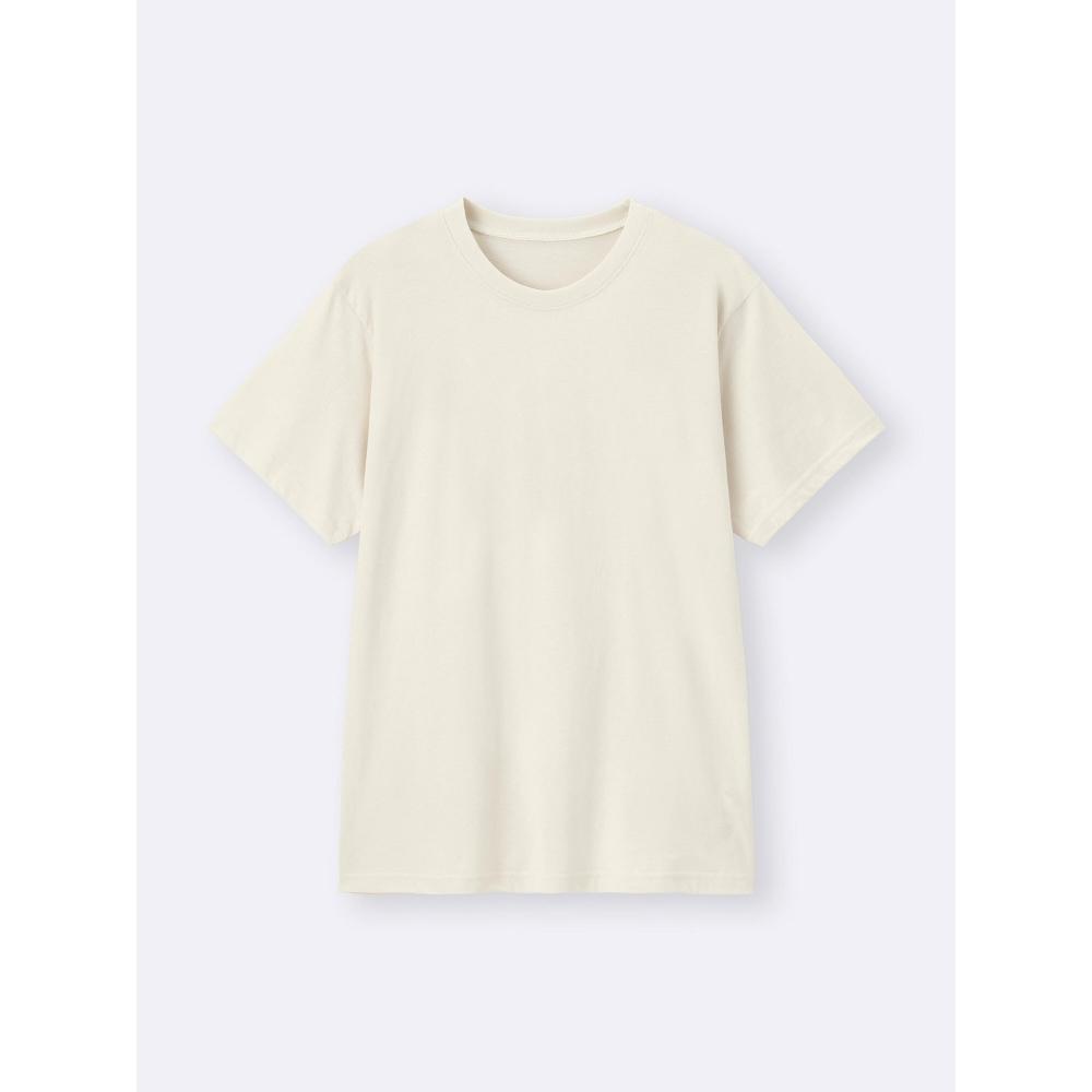 Gu By Uniqlo Cotton Color Crew Neck T+os