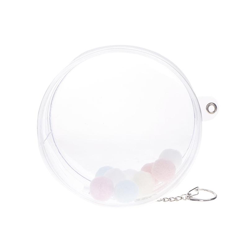 Classic Doll Storage Bags Transparent Outdoor Bag With Keychain Mystery Doll Display Storage Bags Dust-Proof Organizer Pouches