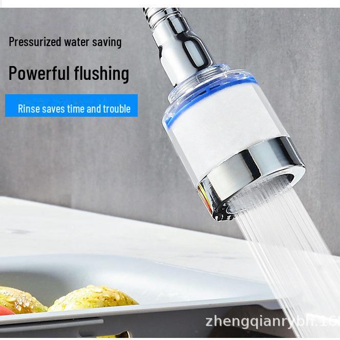 Universal Anti-Splash Rotating Faucet Filter & Water Saver Purifier
