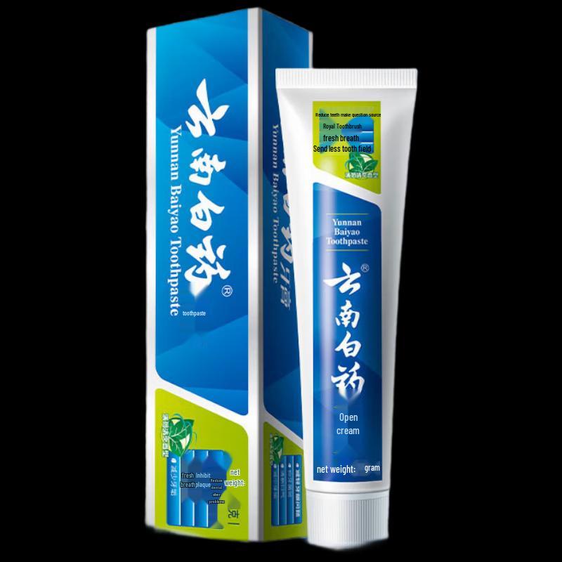 Yunnan Baiyao Classic Mint Toothpaste (2x100g)