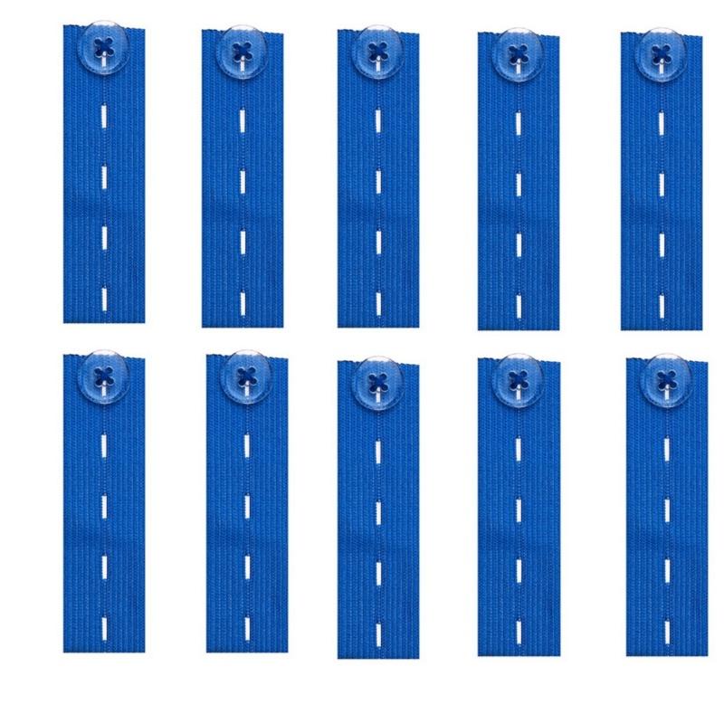 5/10PCSFatty Maternity Waistband Elastic Extender Pants Belt Extension Buckle Button Pregnancy Adjustable Waist extension buckle