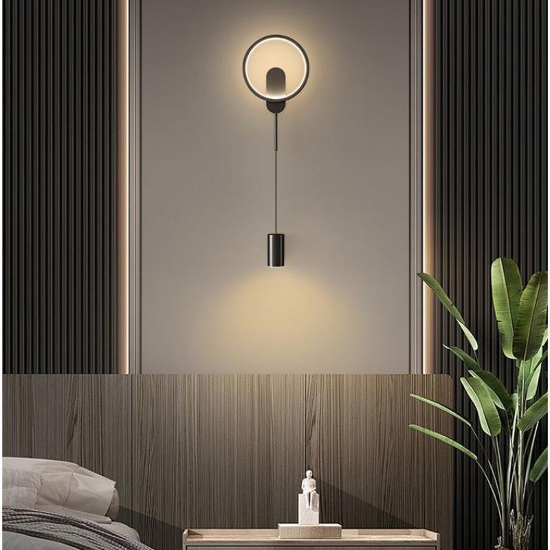 Bedside Wall Lamp, Bedroom Lamp, Minimalist Modern Corridor, Corridor, Wall Lamp, Long Strip, Living Room, Background Wall Lamp