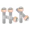 Kit di prigionieri turbo M10x1.25 50mm Adatto per Mitsubishi DSM 1G, EVO1 10