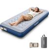 KASIMO Air Bed, Electric Air Mattress with Built-in Electric Pump, [TPU Material & Self-Inflating], Thick Air Mattress, Camping Mat, Air Bed, Single