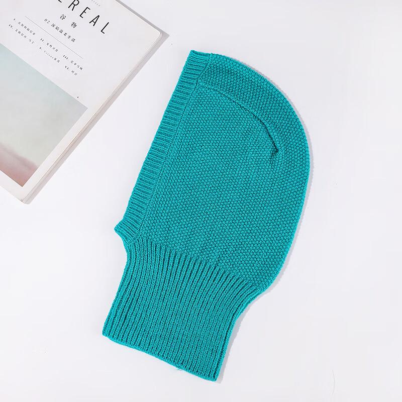 Unisex Winter Knitted Balaclava with Integrated Scarf