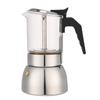 Luxury Italian Coffee Maker-Stainless Steel Moka Pot With, Stovetop Espresso Machine (4/6/9 Cup) Perfect Gift for Coffee Lovers