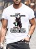 Novelty I Have Selective Hearing You Werent Selected Cat T Shirt Graphic Short Sleeve Husband Great Gifts Summer Fashion T-shirt