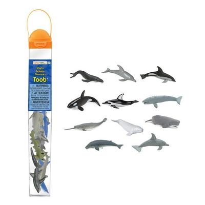 Safari LED Whale and Dolphin Tube Figure Whales Dolphins 694704, 1 Piece, Popular Toys In Korea
