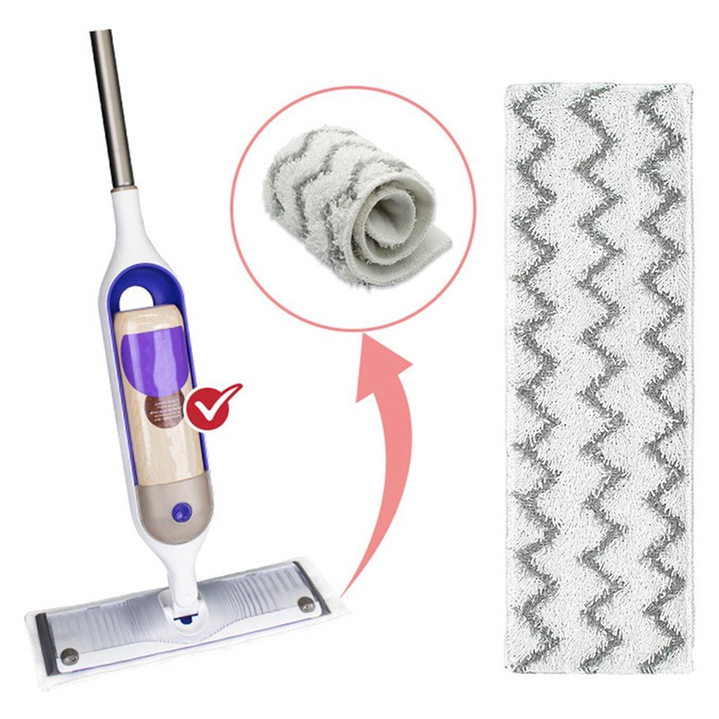 Upgraded Spray Mop Refills Pads for Swiffer Power Mop, Reusable Mop Refill Pads Replacement Head for Swiffer Power Mop