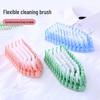 Multifunctional Hangable Bendable Cleaning Brush for Laundry, Shoes, Bathtub & Faucet