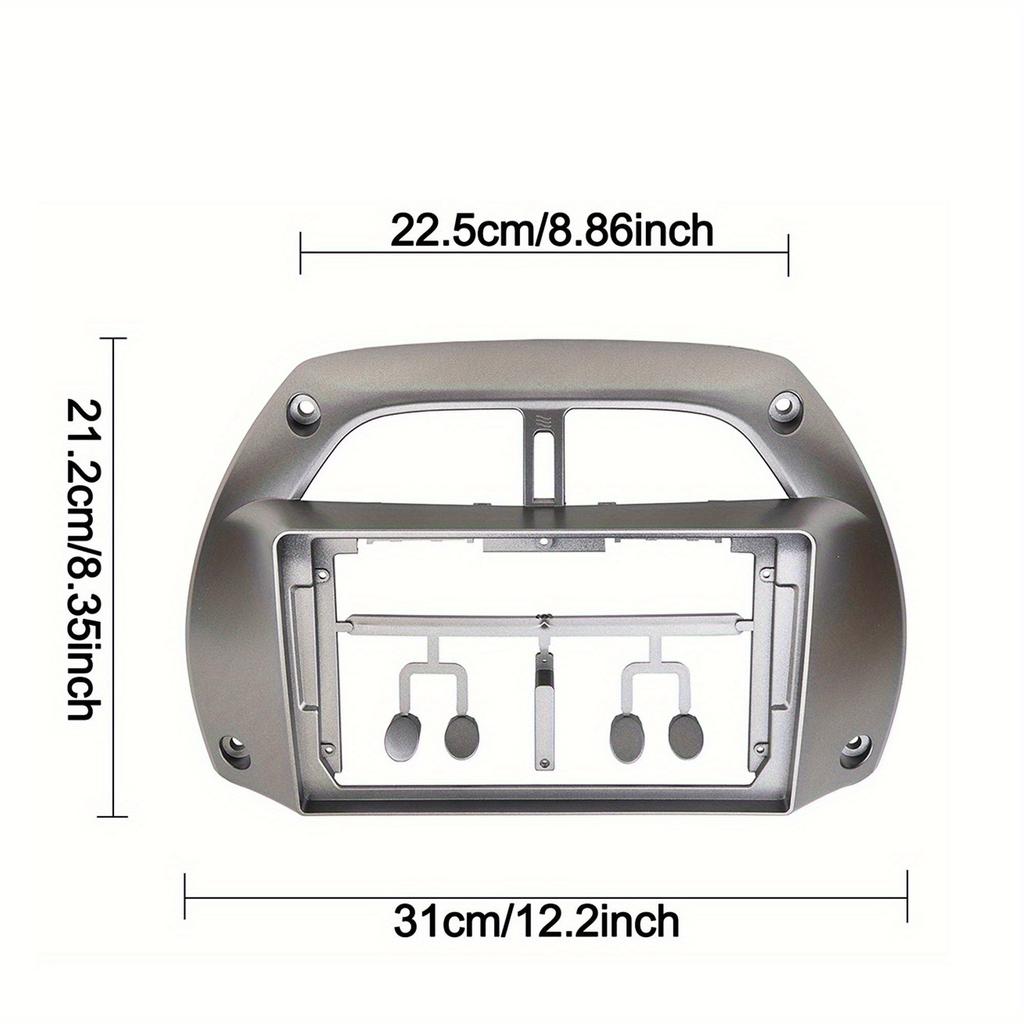 9 Inch Frame Car Fascia Fit for RAV4 2001-2005 Car Frame Kits Fitting Panel Frame Dashboard Kit