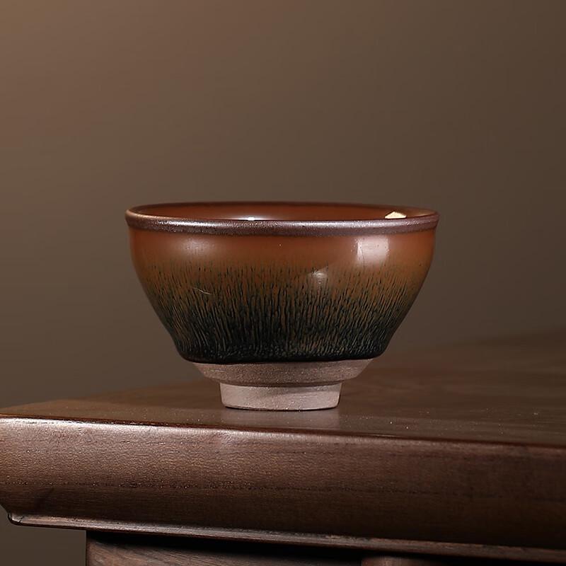 Qingputang Hare s Fur Jianzhan Ceramic Tea Gift Set