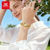 OPK 6076 Brand Women's Quartz Wristwatches Luxury Stainless Steel Classical Bracelet Watches For Women Elegant Ladies Watches