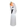 1 8m Glowing White Ghost Holding Pumpkin Halloween Inflatable Decoration DIY Party Prop
