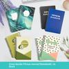 Henry Ciano Fitness Training Budget Planner Loose Leaf Notebook Fabric Cover Folded Leaflet Binding 25 Sheets Gift for Sports