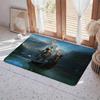 Game G God of War Floor Mat Eco  Flannel Doormat Non Slip Odorless Indoor Floor Rug Soft Short Plush Home Mat