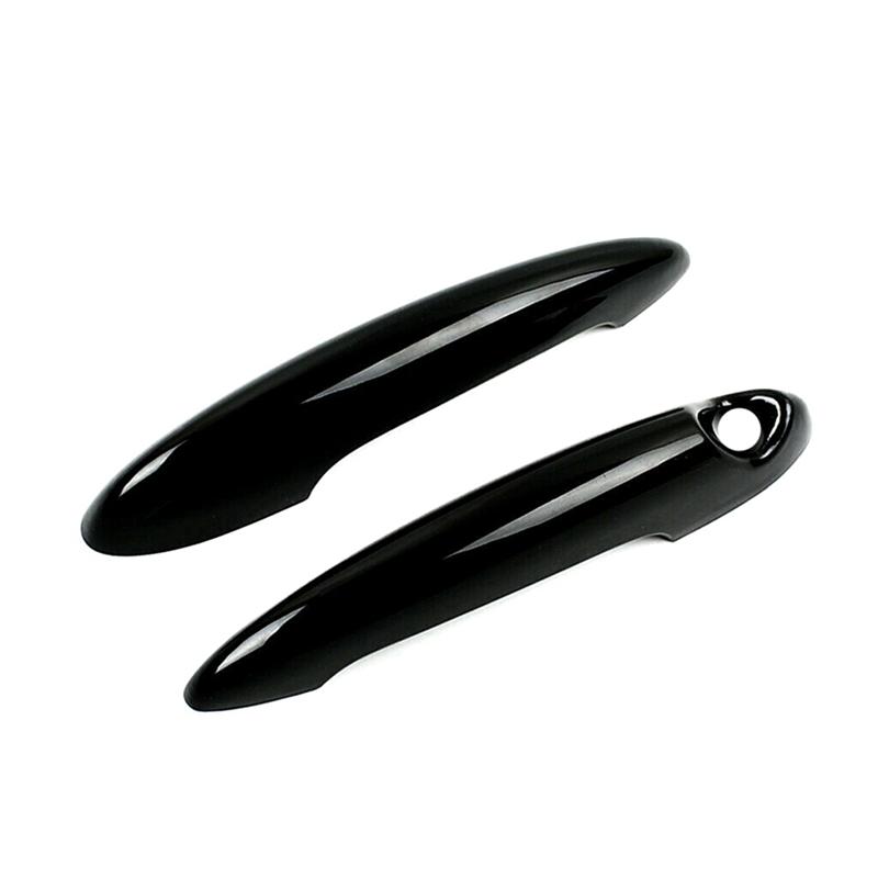 M63K-2Piece Gloss Black Door Outer Handle Car Door Handle Parts Accessories For BMW MINI Cooper S R50 R52 R53 R55 R56 R57 R58 R5