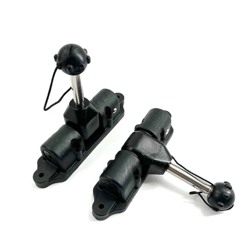 ST TS Boat Clutch Set of 2, Paddle Connector, Oar Clutch, Oar Lock, Aluminum Oar Mount, Oar Holder, Raft, Canoe