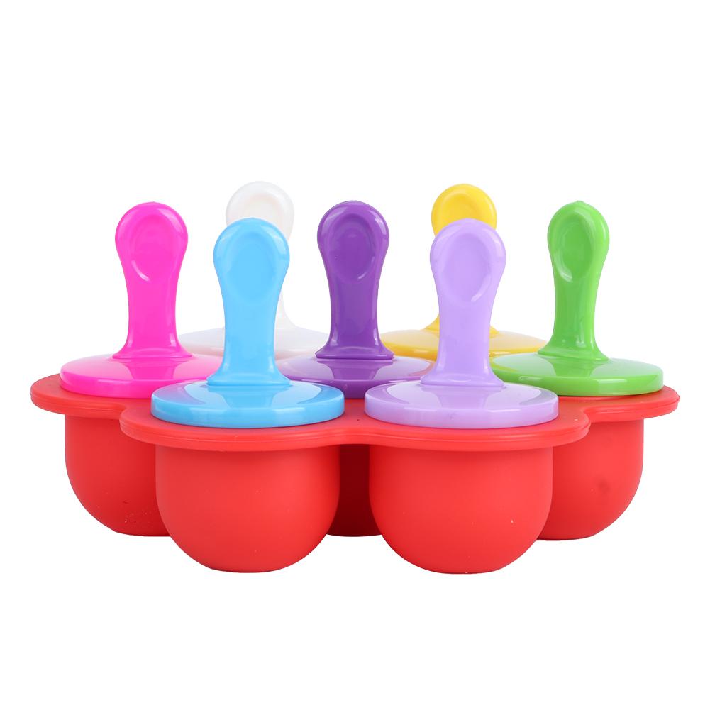 Household Reusable Silicone Ice Cream Molds   Making Mold Tool Kitchen Supplies