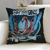Classic Band Scorpions Cushion Cover Soft  EasyWash Pillow Case  Versatile for Couch Bed Travel and Office