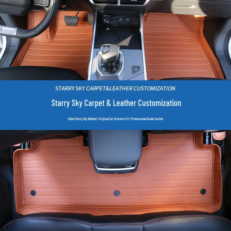 Universal Waterproof Car Floor Mats - Odorless, Wear-Resistant, Fully Enclosed, Suitable for All Models