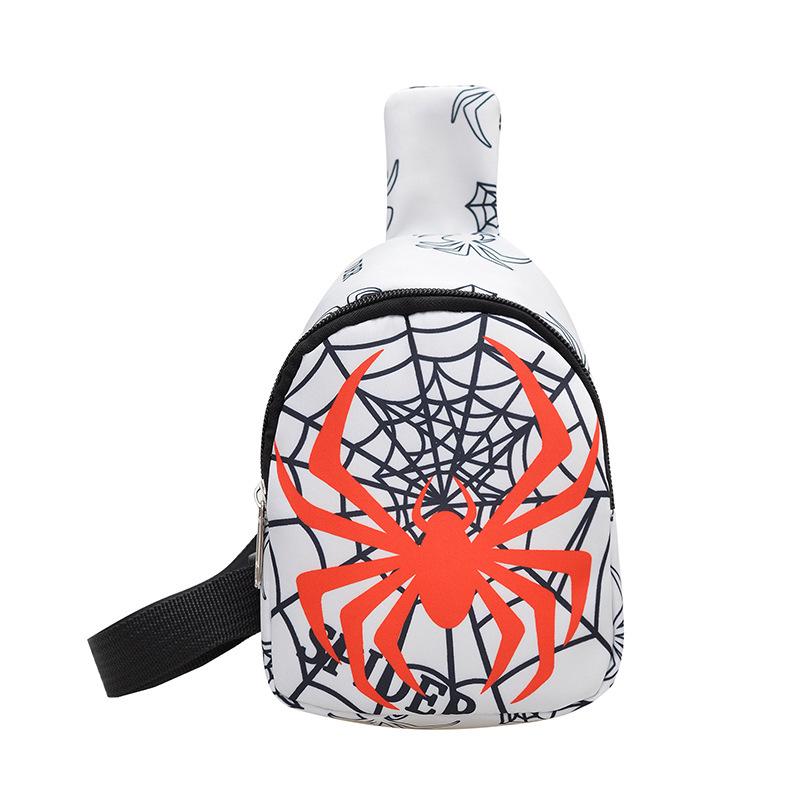 Cartoon Spider Web Lightweight Crossbody Bag for Kids - Cute Single Shoulder Bag for Boys & Girls