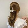 Floral Pearl Hair Clips Claws Korean Clamp Elegant Updo Shark Hair Clips Headwear Girls Women Fashion Hair Accessories Wholesale
