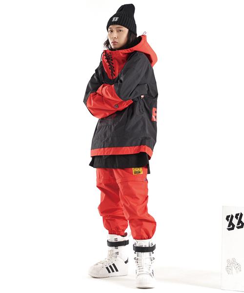 88Limitideu P-1 Tyson (Tyson Pants Red)