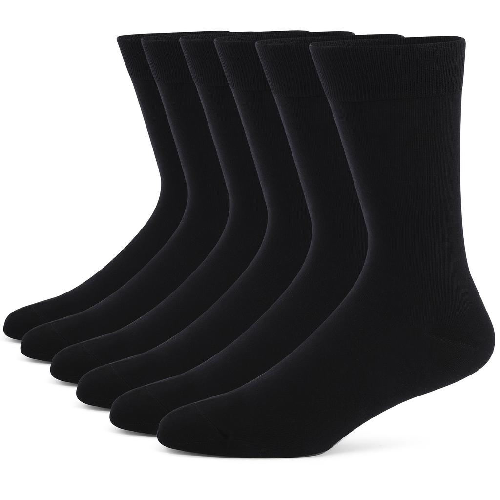 Herren Rautenmuster Schwarz Business Mid-Tube Socken Anti-Geruch Schweißabsorbierend Bequem Atmungsaktiv Alle Jahreszeiten Freizeit Socken