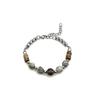 Gaga Natural Stone Men's Retro Bracelet - High-End Versatile Good Luck Accessory for Autumn