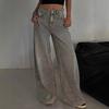 High Waist Straight Jeans Damen Locker Lässig Denim Hose Tägliche Straßenhose