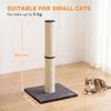 Cat Scratching Post, 80cm Tall Lightweight Claw Scratcher, Dark Grey