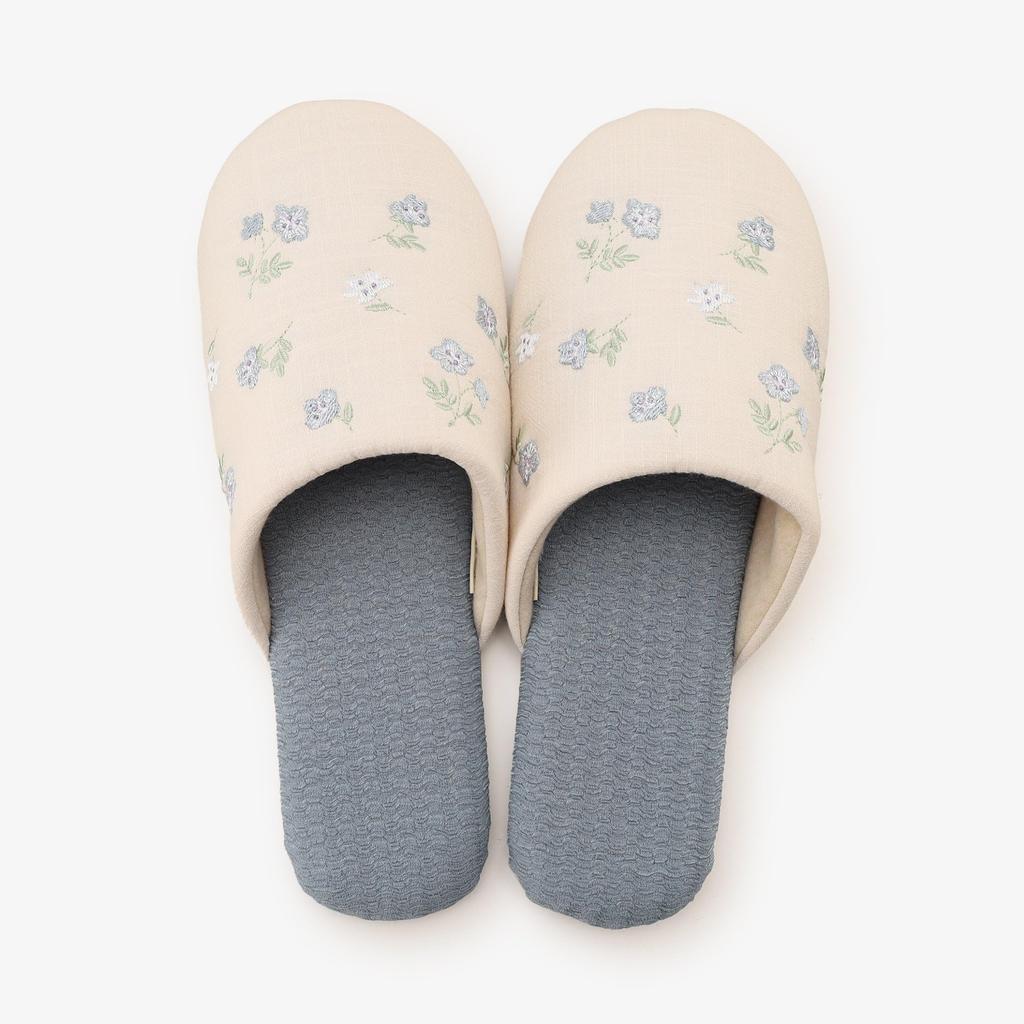 Afternoon Tea Living JL07 Nemophila Embroidered Room Blue Shoes,