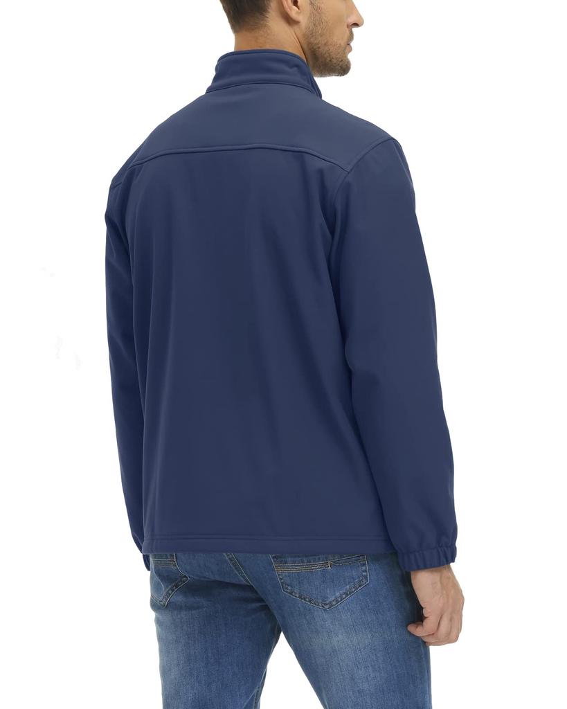 Tactical Mountain Climbing Soft Cold Weather Military 3XL [KEFITEVD] Jacket, Men's Jacket, Shell, Clothes, Jumper, Casual, Navy,