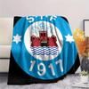 Silkeborg Sports Association  Print Flannel Blanket, High quality Comfortable for All Seasons, Home Decor, Warmth and Comfort