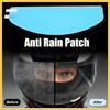 9.65" x 3.46" Rain Proof Film for Motorcycle Helmet Universal Anti Rain Shield Film Lens Sticker Durable Nano Coating Sticker Film Helmet Accessory