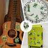 50Pcs/Set Retro Plant Leaves Series 02 PET Clear Stickers Waterproof DIY Fashion Decals Stickers