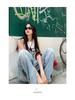 Light Blue High-Waisted Wide-Leg Jeans for Women - Trendy and Slimming Loose-Fit Casual Pants