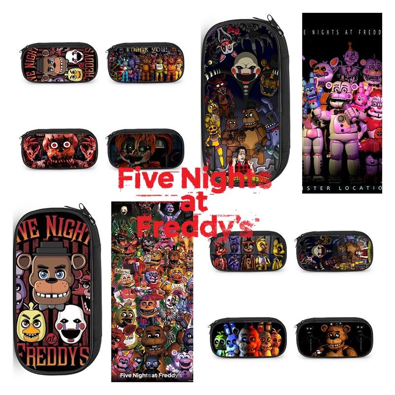 Five Nights At Freddys Pencil Case Kids Stationery Box Pen Storage Bag Boy Gift