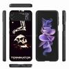 Arnold Schwarzenegger Terminator Phone Case For Samsung Z Flip 6 7 5G Z Flip 5 Galaxy Z Flip 3 4 5G ZFlip Shockproof Hard Cover