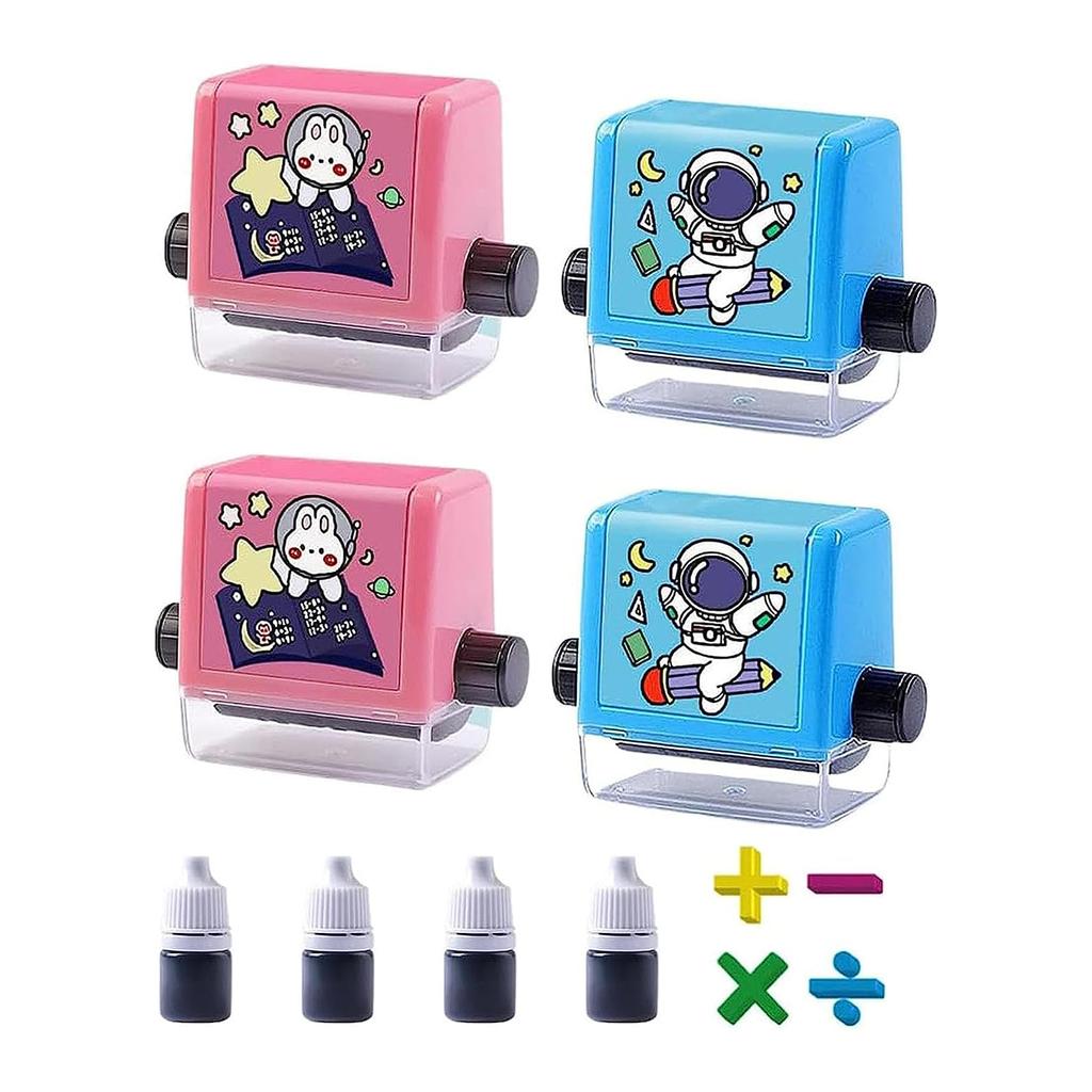 Rolovací razítka pro náhodné procvičování matematiky Vícenásobné otázky z výuky matematiky Domácí potřeby pro učitele