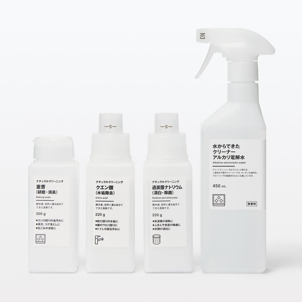 MUJI Natural Cleaning Citric Acid Limescale Remover 220g MAI22A2A