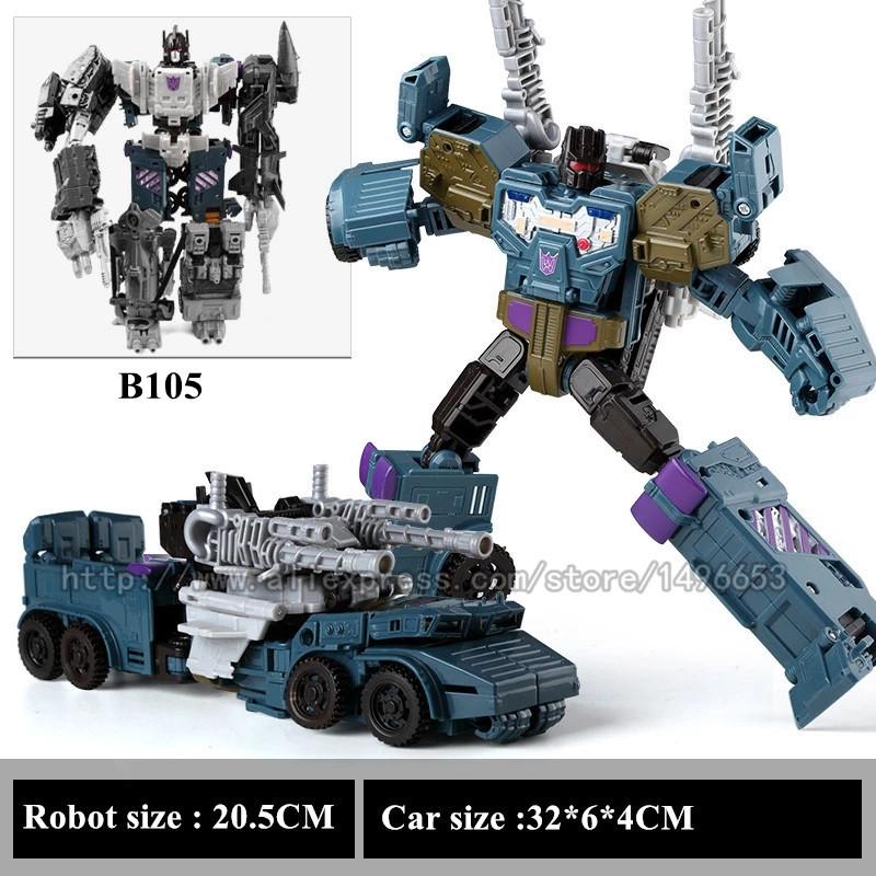 HAIZHIXING NEUESTE 5-in-1 Transformation Klassisches Devastator Modell Spielzeug G1 Roboter Auto Flugzeug Panzer Modell Anime Actionfigur Kinder