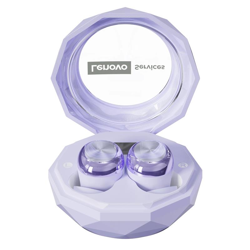 Original Lenovo LE206 Wireless Sleep Invisible Earbuds Tiny Hidden Earphone Bluetooth 6.0 Headphone Sport Stereo Noise Cancelling Headset