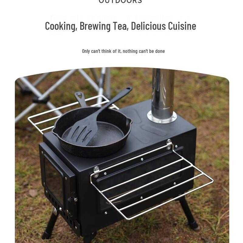 Stainless Steel Folding Camping Tent Stove