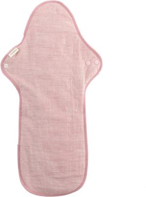 NaturaMoon Organic Cotton Gauze Cloth Napkin Super Long Pink 1 Piece [For Nighttime]