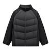 Mens Lightweight Down Jacket With Stand Collar 90% White Duck Warm Winter Coat Daily Wear