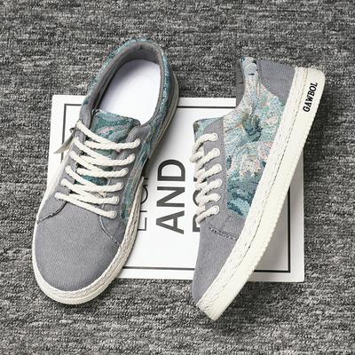Men's Casual Canvas Shoes New Fashion Breathable Sneakers Designer Mens Comfortable Soft Sole Vulcanized Shoes Zapatillas Hombre